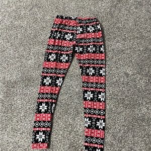 christmas leggings